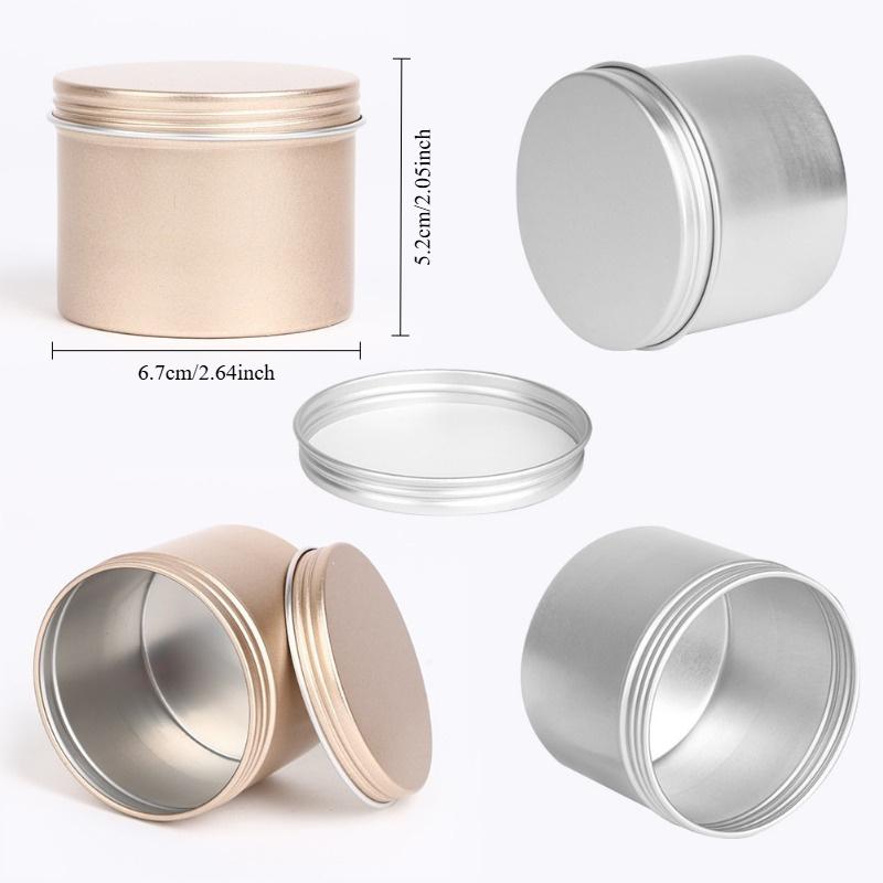 5Pcs Luxury Candle Jars with L - Luxury Skincare Containers 评论和价格