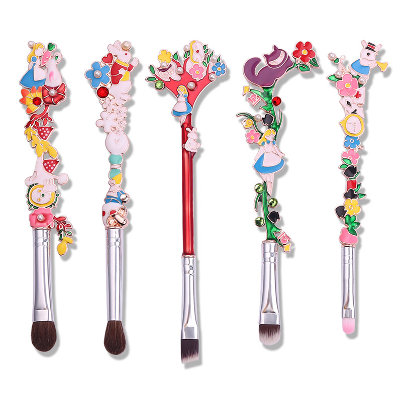 Luxury 5PCS/SET Makeup Brushes - Luxury Skincare And Makeup Brands 评论和价格