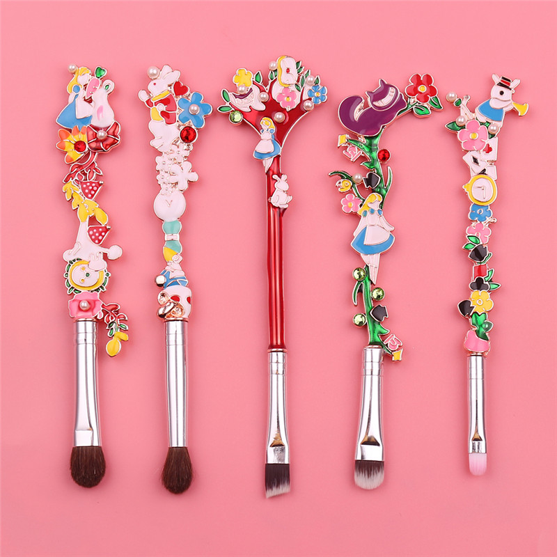 Luxury 5PCS/SET Makeup Brushes - Luxury Skincare And Makeup Brands 评论和价格