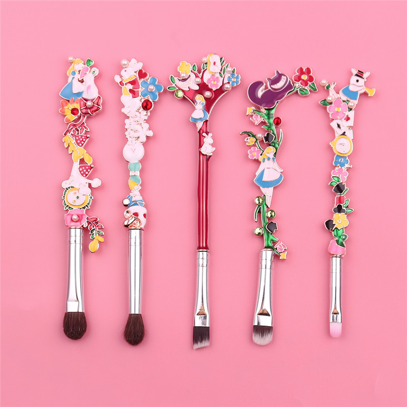 Luxury 5PCS/SET Makeup Brushes - Luxury Skincare And Makeup Brands 评论和价格