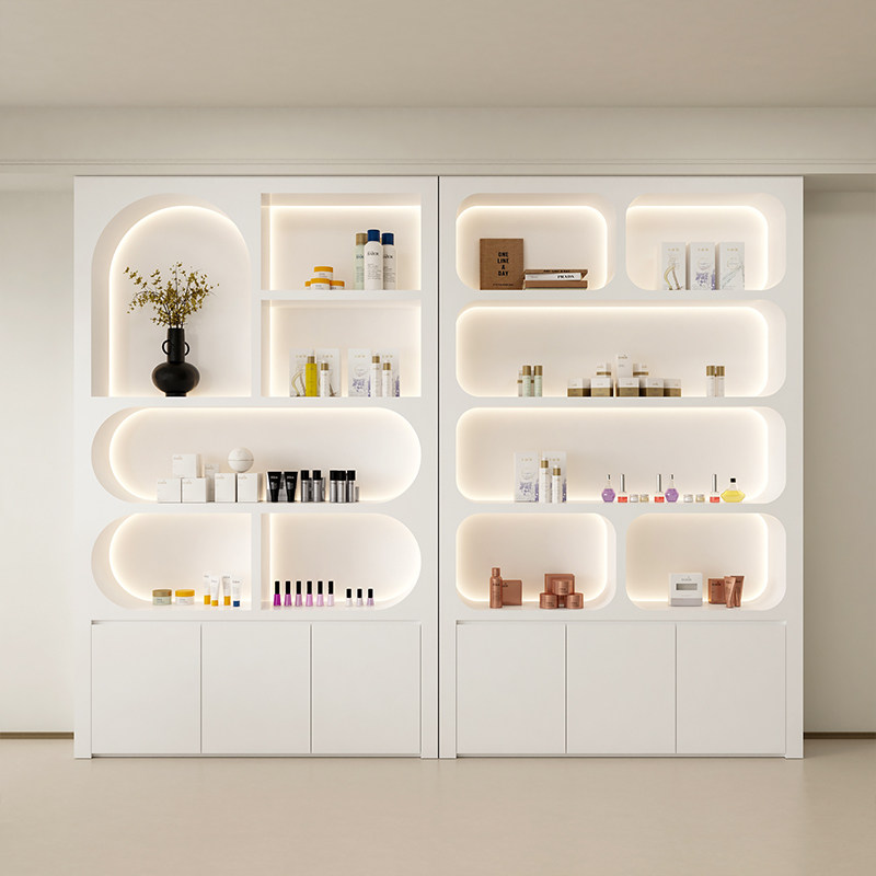 & Luxury Display Cabinet Skinc - Luxury Skincare Shop 评论和价格