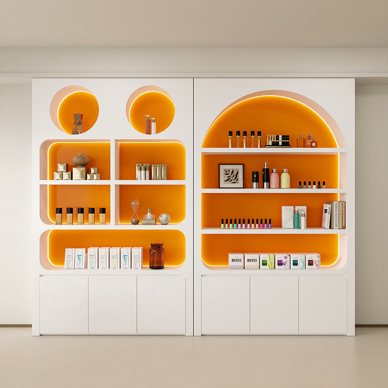 & Luxury Display Cabinet Skinc - Luxury Skincare Shop 评论和价格
